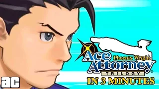 Phoenix Wright FULL Storyline in 3 minutes! (Animation)