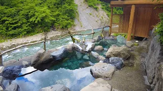 Japan Travel｜Staying at a Beautiful Hot Springs Right Next to The River in Tokamachi | Kiyotsukan