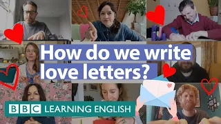 How to write an English love letter 💖💖💖 Learn the language of love this Valentine's day!