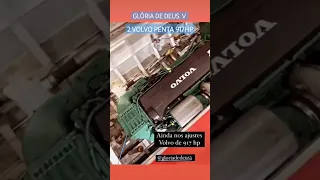 VOLVO PENTA 917HP MOTORES DA LANCHA GLÓRIA DE DEUS V