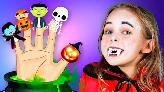 Finger Family Halloween! Kids Songs And Nursery Rhymes