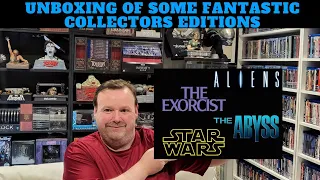 Unboxing Of Some Fantastic Collectors Editions. (ALIENS, THE EXORCIST, STAR WARS, THE ABYSS)