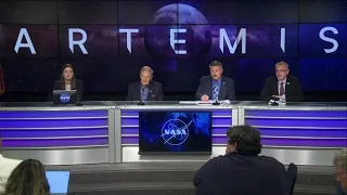 NASA press conference on Artemis I update