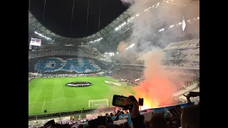 Choreo + Pyro | Olympique Marseille vs. RB Leipzig | Europa League 2017/18