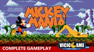🎮 Mickey Mania (Super Nintendo) Complete Gameplay