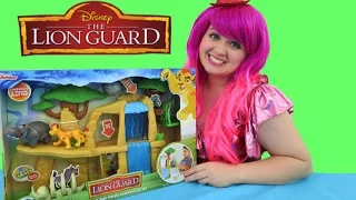 The Lion Guard Defend The Pride Lands Play Set | TOY REVIEW | KiMMi THE CLOWN