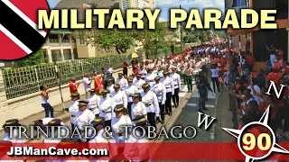 Trinidad and Tobago MILITARY PARADE Independence Day 2022 Caribbean JBManCave.com