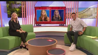 Jennifer Aniston and Reese Witherspoon on BBC The One Show- September 08,2021