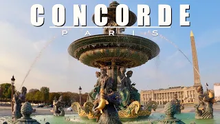 Visit of the Concorde square in Paris