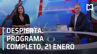 Despierta I Programa completo 21 de Enero 2021