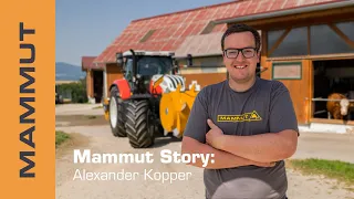 MAMMUT Story - Alex Kopper I silage spreader SILO FOX & silage roller  SILO KOMPAKT