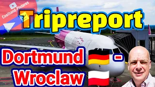 Tripreport Wizzair Airbus A321 Dortmund - Wroclaw (Borussia Dortmund departing in front of me)