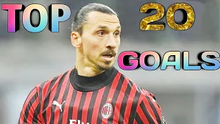 Top 20 Classic Goals By Zlatan Ibrahimovic  ||Raveem TV