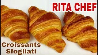 CROISSANTS HANDMADE RECIPE by RITA CHEF