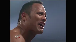 No Holds Barred Match: The Rock vs Kane. WWE Monday Night RAW. June 12, 2000.