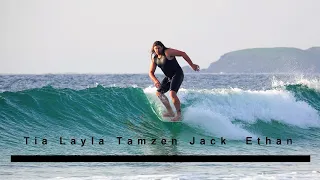 Longboarding the Coffs Coast (and out-takes)  Tia/Layla/Tamzen/Jack Mac and Ethan.