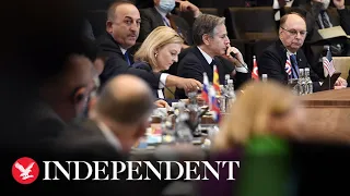 Live: EU foreign ministers, Blinken, Truss and Kuleba meet to discuss Ukraine
