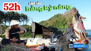 2 ngày đêm sống trên đảo hoang chỉ bằng một con dao | kỹ năng sinh tồn khám phá biển tv