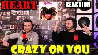 HEART - CRAZY ON YOU | What A VOICE!!! | FIRST TIME REACTION