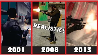 Evolution of "BULLET LOGIC" in gta games (2001 - 2020)