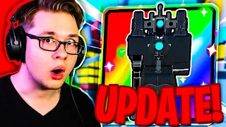 🔴NEUER ASTRO UPGRADED TITAN CAMERAMAN UPDATE In Toilet Tower Defense!🔴