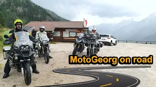 Die Regenschlacht um Staller Sattel / Passo di Stalle (2052m) - Alpenpässe mit dem Motorrad