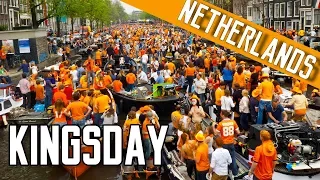 How Dutch are celebrating Kingsday | Netherlands Travel Vlog