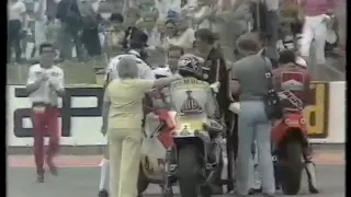 Kenny Roberts Silverstone GP 1983 Sheene/Lawson/Mamola/Murray Walker ;-) (Better Version)