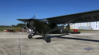 Stinson L-1 - Start Up and Flight - Kermit Weeks