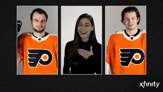 Xfinity Powerful Connections: Scott Laughton & Joel Farabee