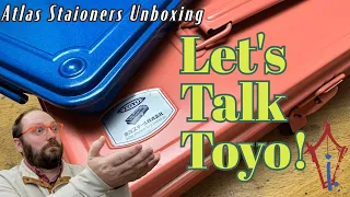 Let's Unbox Some Toyo Steel Boxes and an Interesting Dip Pen from Midori!