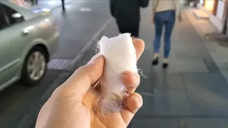 인사동 꿀타래 본점 Korean street food dragon's beard candy