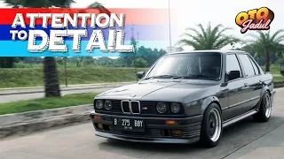 BMW 318i E30 1990 - Restorasi dan Modifikasi Berkonsep Back To 90's | Otojadul