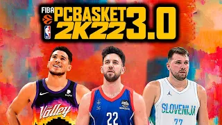 PCBASKET 3.0 2023 NBA & EUROLEAGUE ROSTERS + EUROBASKET 2022
