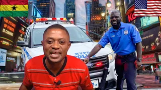 Meet US Based Ghanaian Police Officer, Reveals How He Got Into The US Police Service