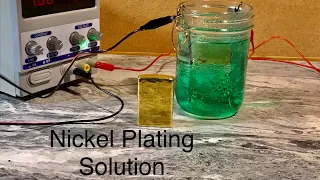 How To Make Nickel Plating Solution.