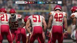 NFL Week 10 - Kansas City Chiefs vs Carolina Panthers - Full Game - Simulation Nation