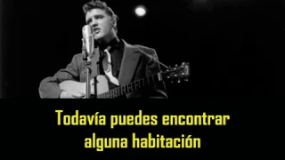 ELVIS PRESLEY - Heartbreak Hotel ( con subtitulos en español ) BEST SOUND