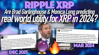 Ripple XRP: Did Garlinghouse Corroborate Long’s Prediction That XRP Will See Real Utility In 2024?