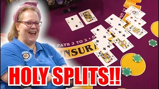 🔥BONKERS🔥10 Minute Blackjack Challenge - WIN BIG or BUST #210