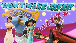 Aladdin & Jasmine Play the Don't Wake Daddy Game! W/ Jafar, Genie and Pascal