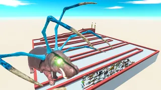 Escape From Alien Hippo - Last Survivor - Animal Revolt Battle Simulator