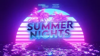 Doctor Keos & Tony Arms - Summer Nights (Official Lyrics Video | Visual) | DANCE | HOUSE MUSIC