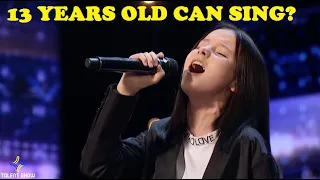 13 Year Old Daneliya Tuleshova Sings "Tears of Gold" by Faouzia | America's Got Talent 2020