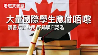 老趙茶餐廳：留學這一盤生意 濫收國際學生做臭加拿大招牌