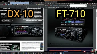 YAESU FTDX10 & YAESU FT-710 Brochures