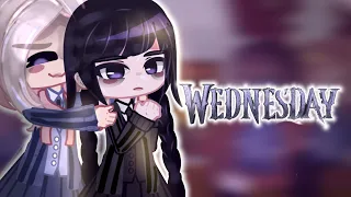 Wednesday Characters React 🌪🌂 || Wenclair || Wednesday Addams || @-Amethyst.   || 3/?? ||