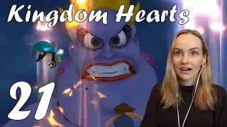 Giant Ursula & More Pooh! - Kingdom Hearts 1 Blind Playthrough Part 21