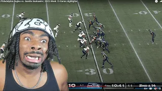 EAGLES ARE CURSED!!!! Eagles vs. Seahawks 2023 Week 15  Highlights REACTION