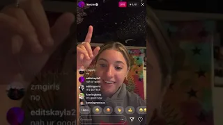 Kenzie Sings “Shape Of You” Instagram Live August 1, 2020